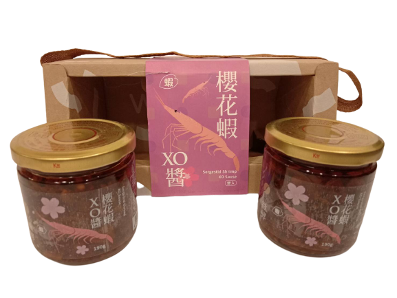 微酵 櫻花蝦XO醬-2罐禮盒組  190g/罐*2罐/組